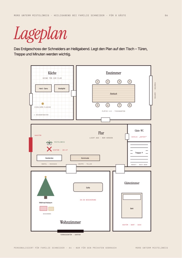 Beispielseite Weihnachten map