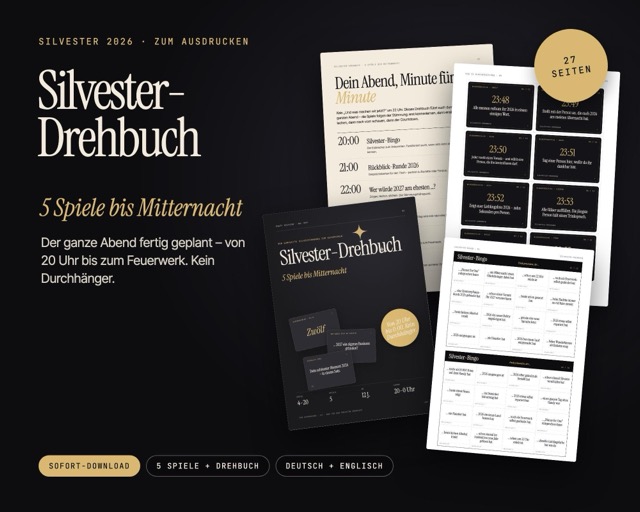 Silvester-Drehbuch